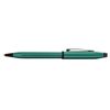 Cross Century Ii Ball Point Pen Writing Med Nib Translucent Green Lacquer/black