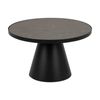 Modern Furniture SOLI Coffee Table 65cm  65.7x65.7cm - Black