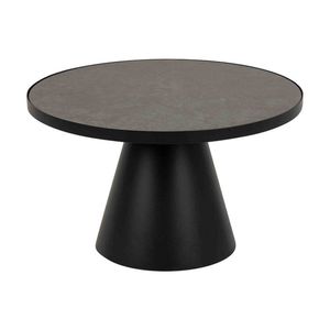 Modern Furniture SOLI Coffee Table 65cm  65.7x65.7cm - Black