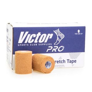 Hand Tearable Sports Tape For Fast Application And Quick Overwrap - Beige 75mm X 6.9m - Box Of 16