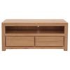 Centrum Furniture Amsterdam 2 Drawer Entertainment Unit - Natural