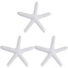 3PK LVD Starfish Ceramic Figurine Home Decor Large Mineral