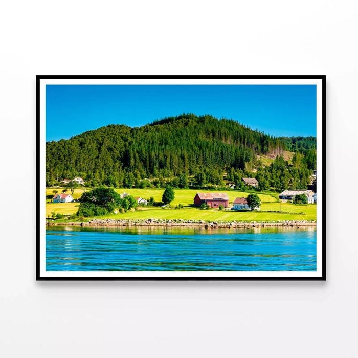 Scenery at the Ferry Crossing  Print 100% Australian Made 90x60cm  (Poster)