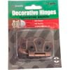 Zenith Decorative Hinges 602 Pattern Florentine Bronze 2pk