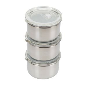 Smash Products: Snack & Dip Container | 3x 60ML | White