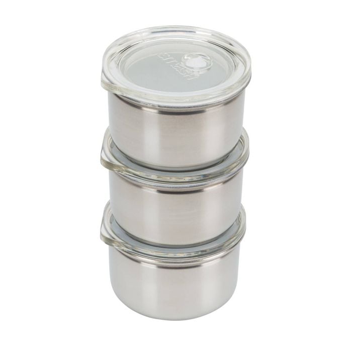 Smash Products: Snack & Dip Container | 3x 60ML | White