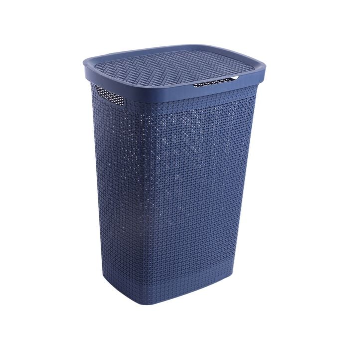 Ezy Storage 57L Blue Mode Laundry Hamper