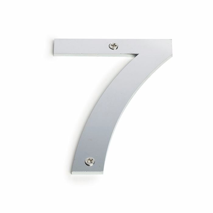Sandleford 100mm Stainless Steel House Number 7