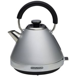 Morphy Richards Venture Pyramid Electric Kettle 2.2KW 1.5L Steel-Grey