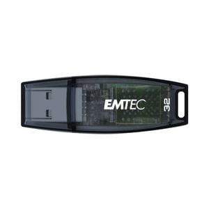 Emtec C410 32gb Usb 2.0 Flash Drive With Cap Durable Portable Design For Pc Mac Linux