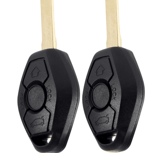 TAVICE 2 PACK BMW 3 Button Compatible Complete Remote Key For E31 E32 E34 E36 E38 E39 E46 Z3