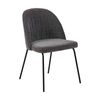 Modern Furniture MILANI Dining Chair 49.5x57.5cm - Anthracite