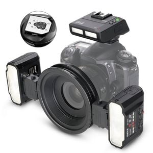 Meike Mk-mt24iin Twin Wireless Macro Flash Kit For Sony