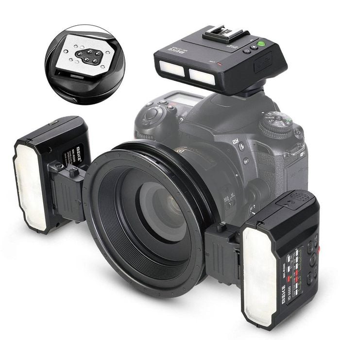 Meike Mk-mt24iin Twin Wireless Macro Flash Kit For Sony