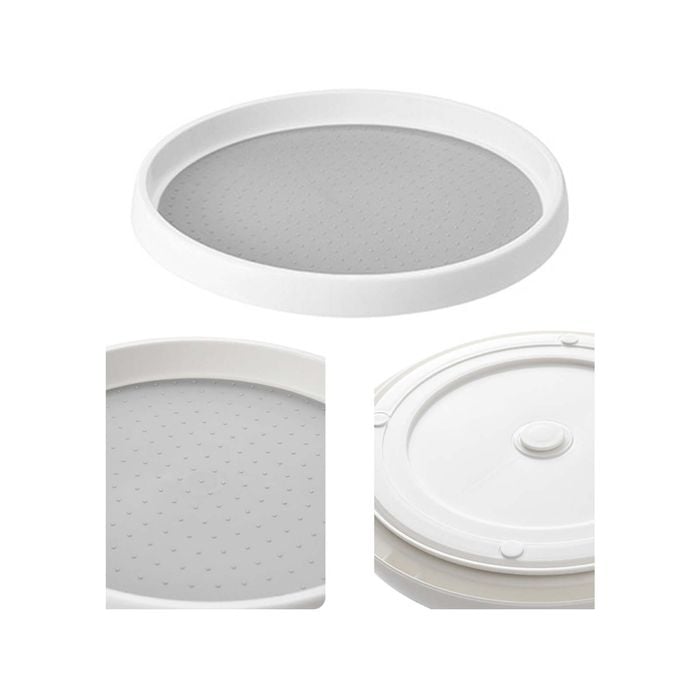 Multifunctional Rotating Storage Rack Seasoning Tray Organizer