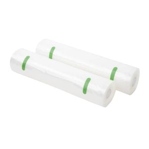 Vogue Vacuum Sealer Smooth Bag Roll Twin Pack 280mm Food Storage Commercial Kitchen
