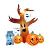 Lifebay Halloween Inflatable LED Horror Tree Decoration
