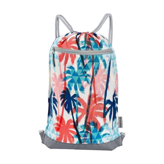 Skog A Kust Palms Gymsak Drawstring Bag Removable Waterproof Dry Lightweight