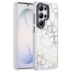 Tough On for Samsung Galaxy S26 Ultra IMD Golden Flora Case