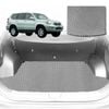 6D Diamond Car Boot Mat for Toyota Prado (J120)2002-2009-Cargo Mat-Grey-Outback GT