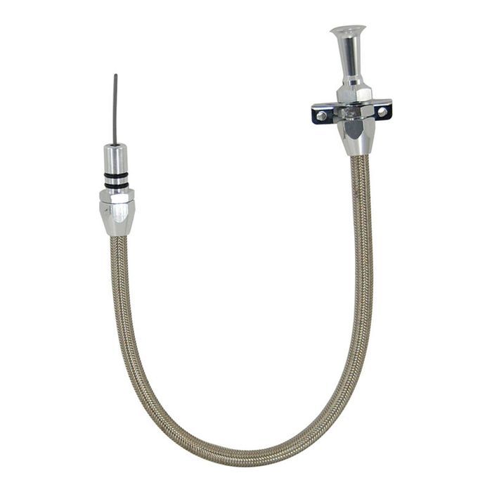 Cal Custom Flexible Transmission Dipstick GM 700R-4 Firewall Mount