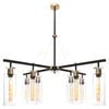 Cougar Lighting Bourne 8lt Pendant Light Black