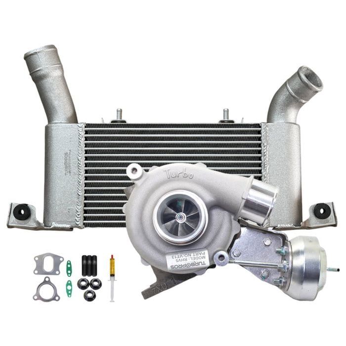 Upgrade Billet Vt13 Turbo Charger With 64mm Intercooler For Mitsubishi Pajero 4m41 3.2l