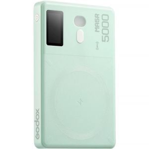 Godox Ma5r Rgb Led Light And Power Bank For Mobile Phone - Green