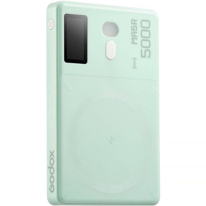 Godox Ma5r Rgb Led Light And Power Bank For Mobile Phone - Green