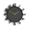 Newgate Monorail Wall Clock-black