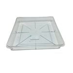 EDEN Clear Porto Planter Square Saucer - 270mm