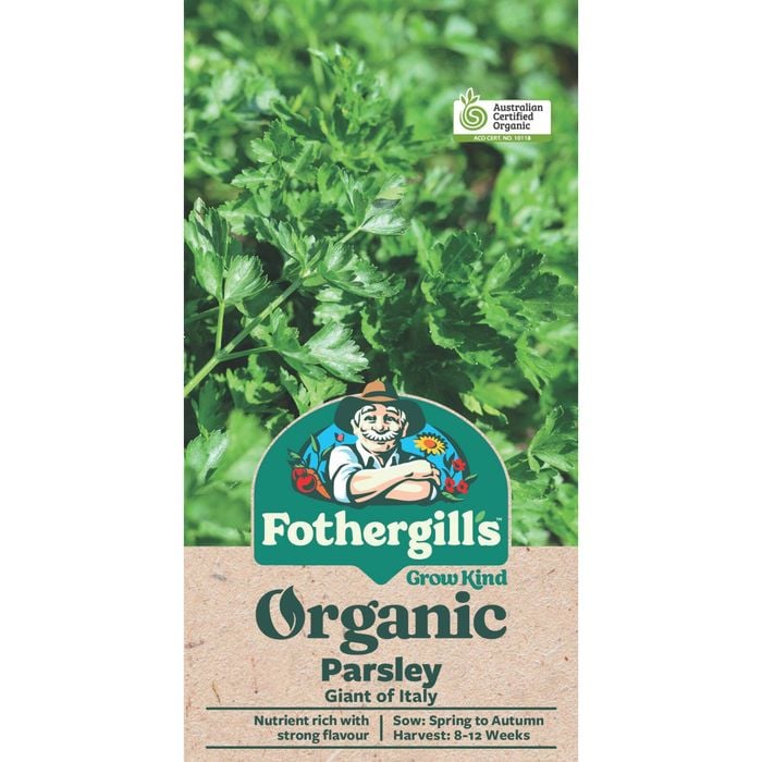 Fothergill's Giant Of Italy Parsley Organic Seeds