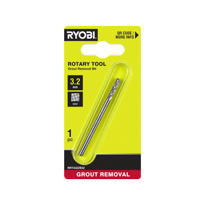 Ryobi 3.2mm Rotary Tool Grout Removal Bit