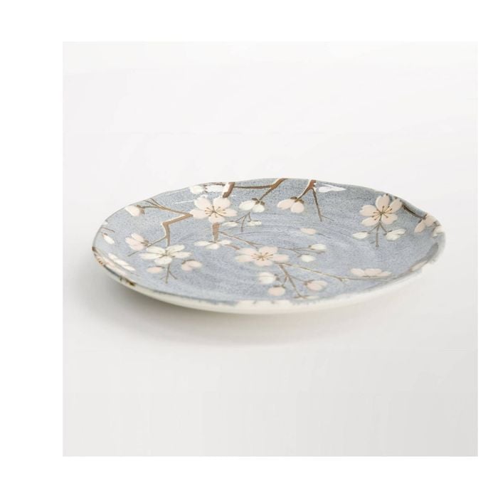 Tokyo Design Studio Fujisakura Plate Elegant 16.5x2cm Grey