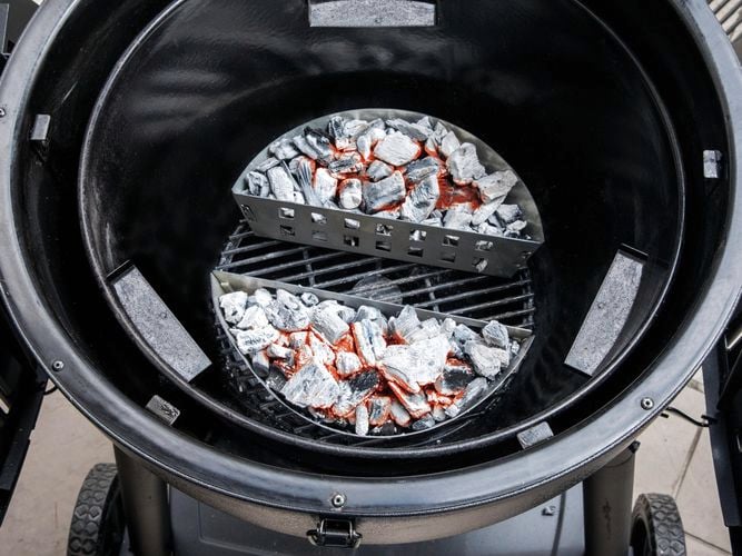 Double Play Dual Function Gas And Charcoal Grill