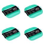 4PK Lemon & Lime Silicone Collapsible Air Fryer Tray Square 21cm - Assorted