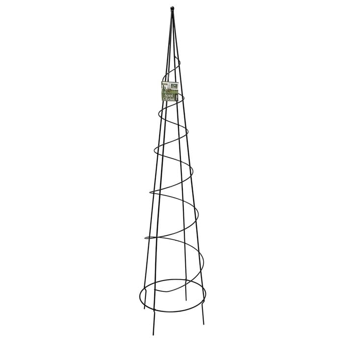 Our Place 1.4m Black Obelisk Plant Trainer