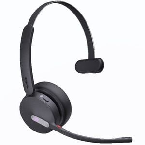 Yealink WH64 Hybrid Mono UC DECT Wireless Headset, DECT & Bluetooth Hybrid Wireless Technology, 3-Mic Noise Cancellation