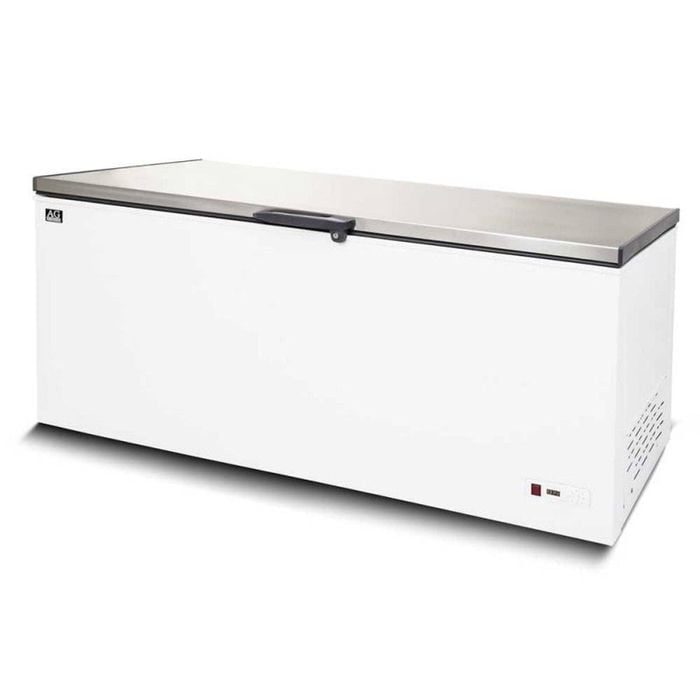 AG Equipment AG Stainless Lid Chest Freezer - 550 Litres - Commercial Chest Freezers (AG-BD650S)