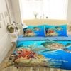 3D Marine Turtle 224 Bedding Set Pillowcases Quilt Duvet Cover Set Queen King