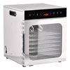 YOPOWER Food Dehydrator, 10-Tier Jerky Dryer with Smoke Port & Hooks