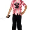 Jolly Roger Pirate Boys Fancy Dress Costume - Medium