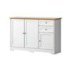 Oikiture Sideboard Buffet Storage Cabinet Natural 78.5cm