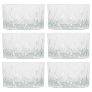 LAV Odin Glass Snack Bowls - 9.5cm - Pack of 6