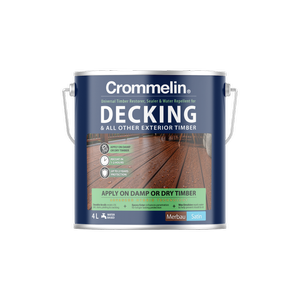 Crommelin 4L Merbau Universal Timber Restorer, Sealer & Water Repellent