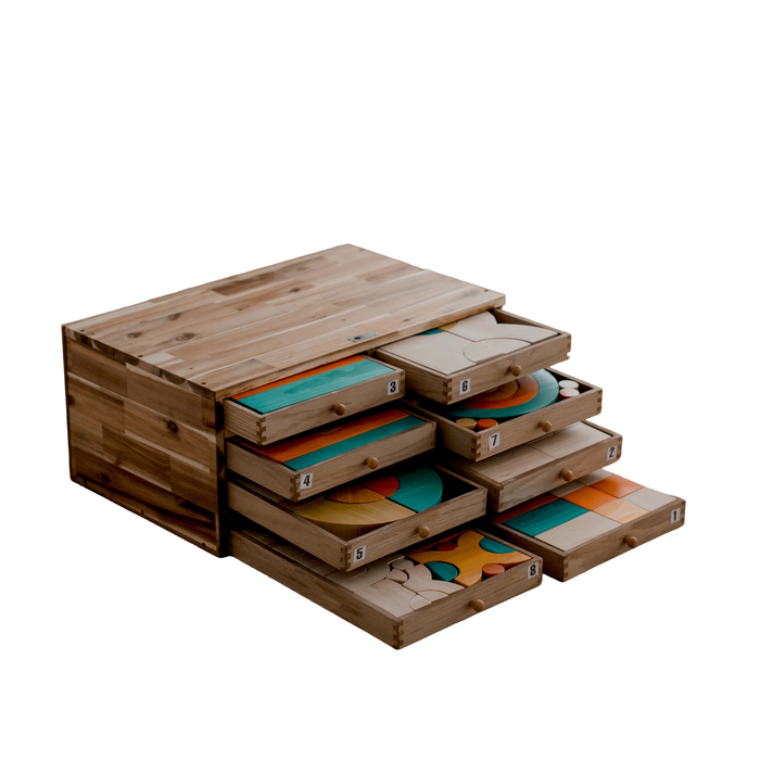 Block Cabinet for kindergartens