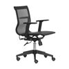 Modern Furniture GUSTO Executive Office Chair - Black