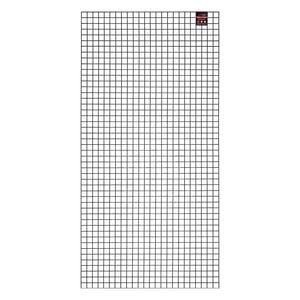 Rapid 600 x 1200mm 25 x 25mm Black Wire Mesh Panel - Black