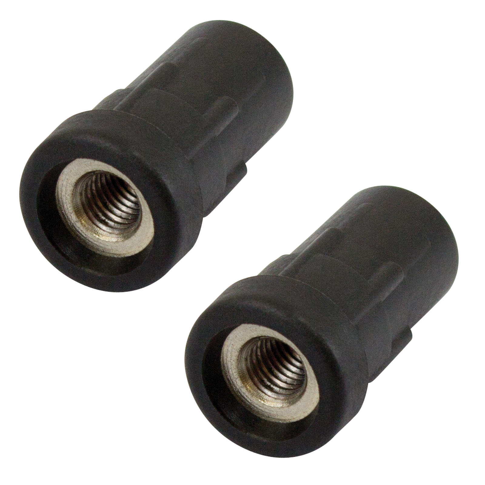 Richmond 25mm x M10 Round Threaded Tube Insert - 2 Pack