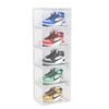 SOGA 5 Tier Shoe Box Transparent